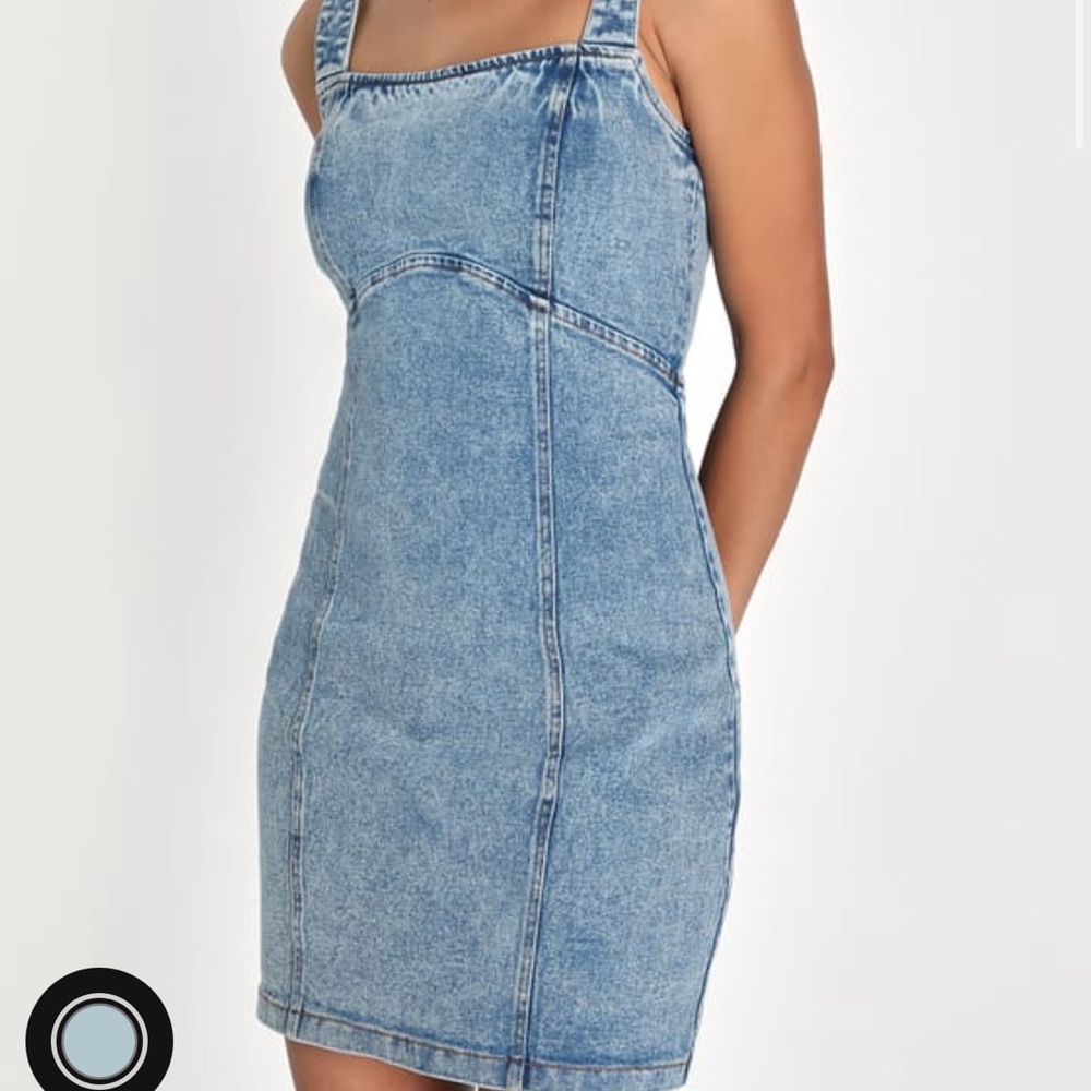 Denim dress